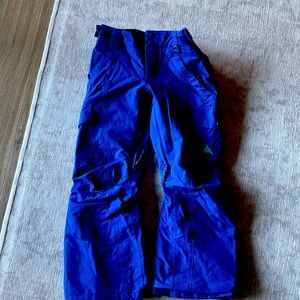 Burton XS ski pant. Warm and dry, fleece lined.